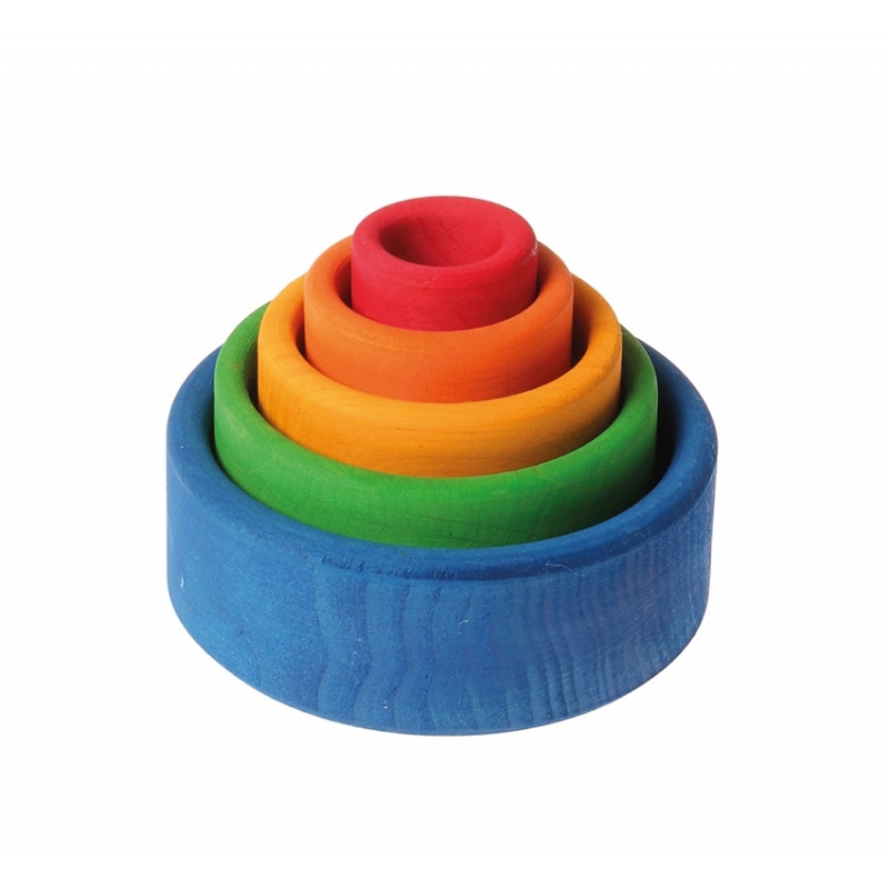 Cubiletes de Madera Azul- Grimm's