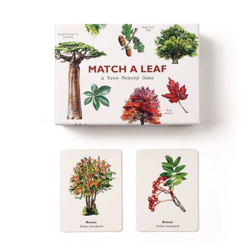 Juego de Cartas - Encuentra la Hoja