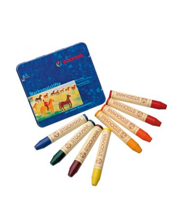 Lápices de Cera 8 colores Waldorf - Stockmar