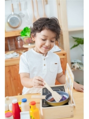 Comida y Bebida de Madera - Plan Toys