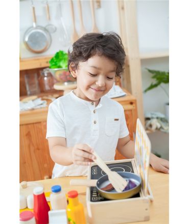 Comida y Bebida de Madera - Plan Toys