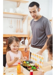 Comida y Bebida de Madera - Plan Toys