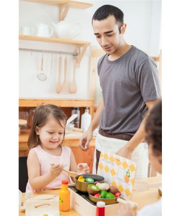 Comida y Bebida de Madera - Plan Toys