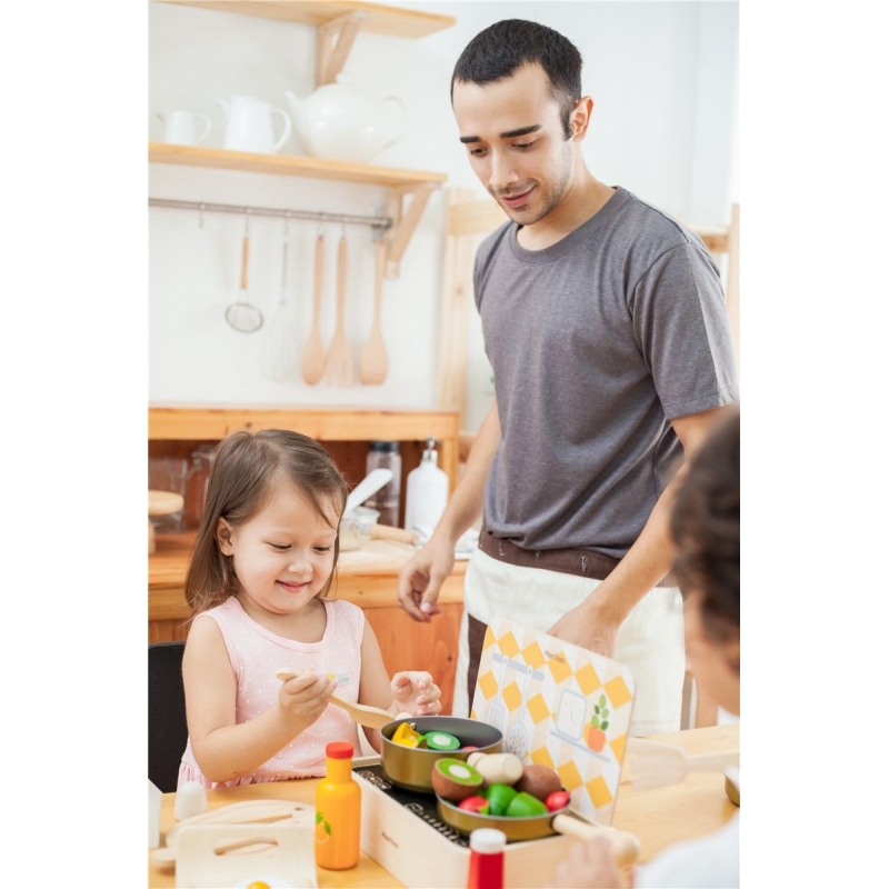 Comida y Bebida de Madera - Plan Toys