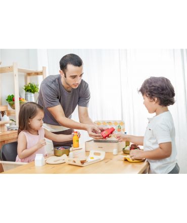 Comida y Bebida de Madera - Plan Toys