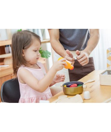 Comida y Bebida de Madera - Plan Toys