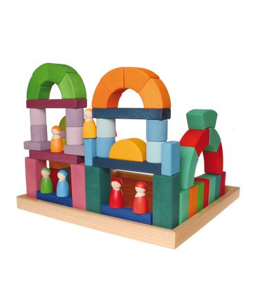 Gran Juego de Construcción Romanesque - Grimm's - Aúpa Organics