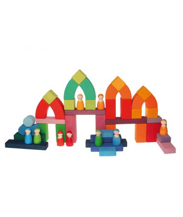 Gran Juego de Construcción Romanesque - Grimm's - Aúpa Organics