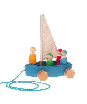 Barco de Vela con 4 Marineros - Grimm's