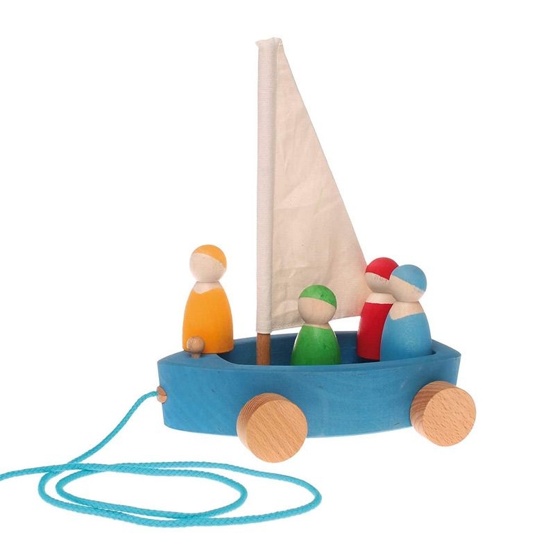 Barco de Vela con 4 Marineros - Grimm's