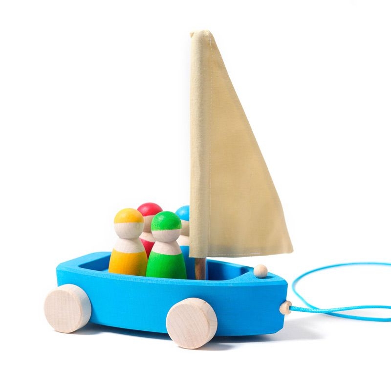 Barco de Vela con 4 Marineros - Grimm's