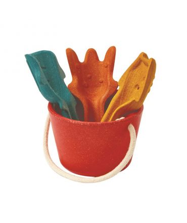 Set de Cubo y Palas para la Playa - Plan Toys