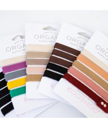 Coleteros de Algodón Orgánico de Kooshoo - Black