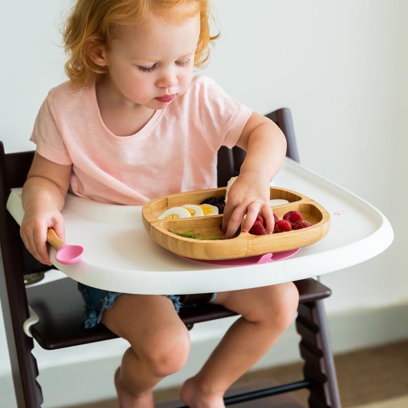 Plato Infantil de Madera de Bambú con Ventosa - Aúpa Organics