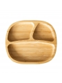 Plato Infantil de Madera de Bambú con Ventosa - Aúpa Organics