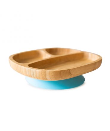 Plato Infantil de Madera de Bambú con Ventosa - Aúpa Organics