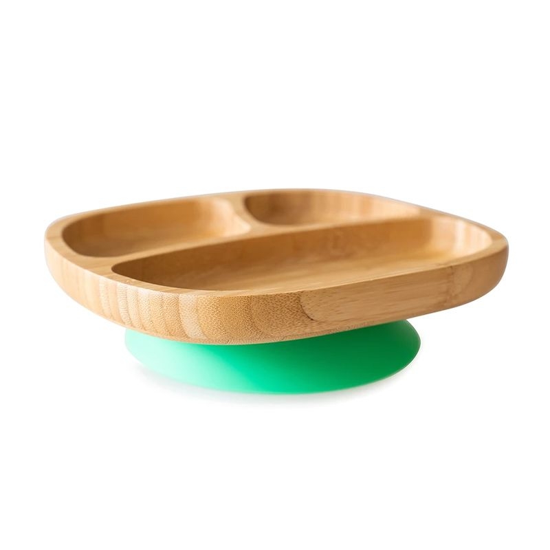 Plato Infantil de Madera de Bambú con Ventosa - Aúpa Organics Plato Infantil de Madera de Bambú con Ventosa - Aúpa Organics