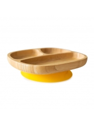 Plato Infantil de Madera de Bambú con Ventosa - Aúpa Organics