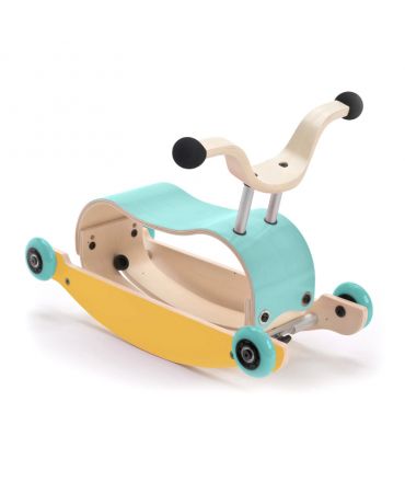 Mini Flip Correpasillos Wishbone 3en1- Blue & Yellow Mini Flip Correpasillos Wishbone 3en1- Blue & Yellow