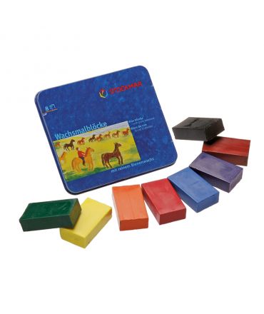 Bloques de Cera 8 colores Waldorf - Stockmar