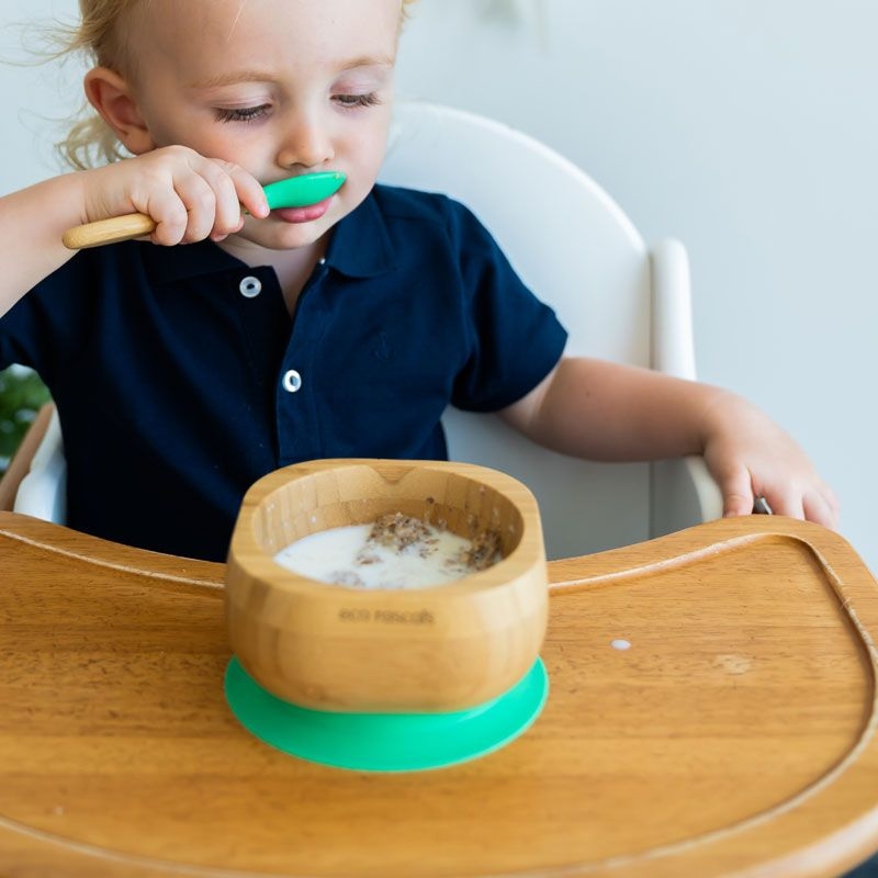 Bol Infantil de Madera de Bambú con Ventosa - Aúpa Organics
