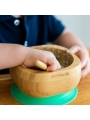Bol Infantil de Madera de Bambú con Ventosa - Aúpa Organics