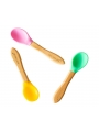 Cucharas Infantiles de Madera de Bambú - Aúpa Organics