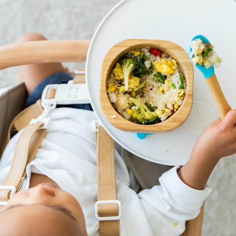 Cucharas Infantiles de Madera de Bambú - Aúpa Organics