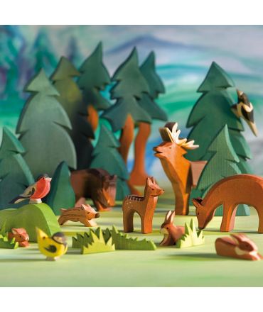 Figuras y Animales de Madera Ostheimer - Aúpa Organics