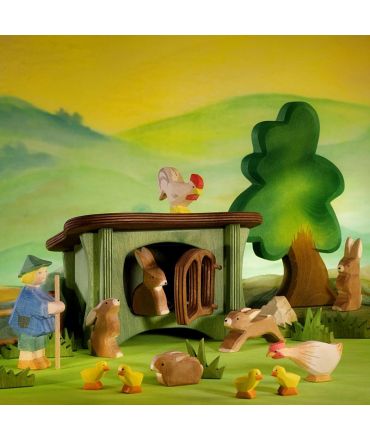 Figuras y Animales de Madera Ostheimer - Aúpa Organics
