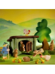Figuras y Animales de Madera Ostheimer - Aúpa Organics