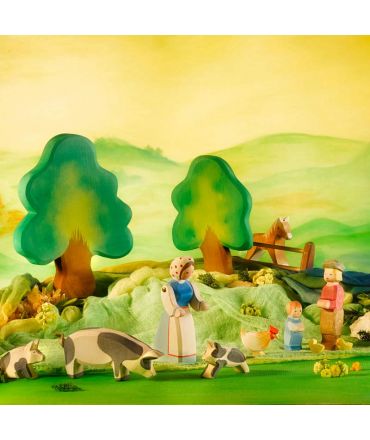 Figuras y Animales de Madera Ostheimer - Aúpa Organics