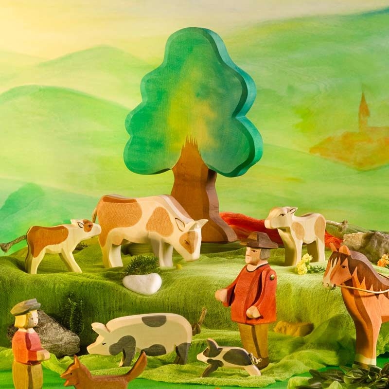 Figuras y Animales de Madera Ostheimer - Aúpa Organics