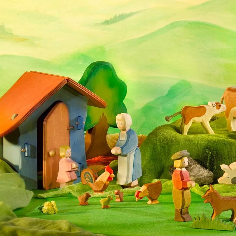 Figuras y Animales de Madera Ostheimer - Aúpa Organics