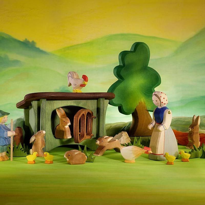 Figuras y Animales de Madera Ostheimer - Aúpa Organics