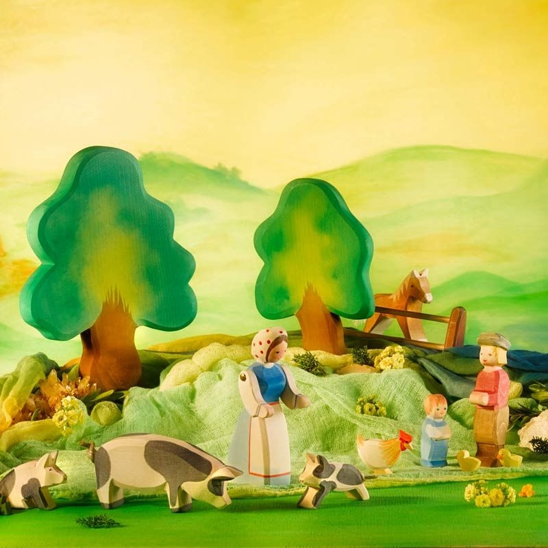 Árboles y Animales de Madera Ostheimer - Aúpa Organics