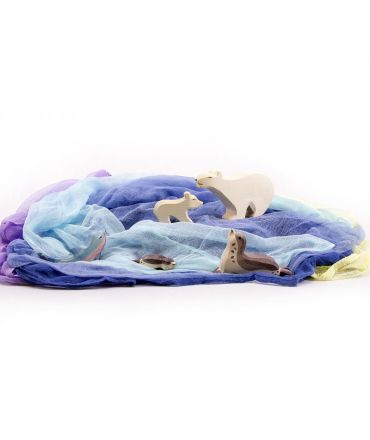 Telas y Animales de Madera Ostheimer - Aúpa Organics