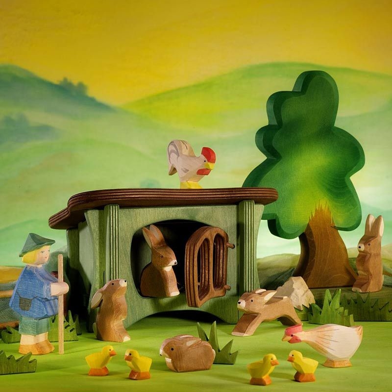 Figuras y Animales de Madera Ostheimer - Aúpa Organics