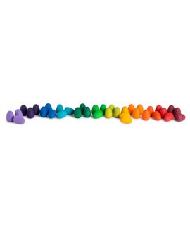 36 Piezas para Mandala - Huevos Rainbow