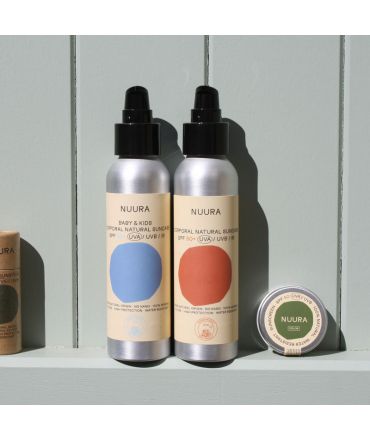 Protector Solar Ecológico Facial Sólido COLOR NUURA 50 spf - Aúpa Organics