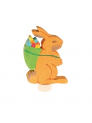 Conejo con cesto para el Anillo de Cumpleaños Grimm's - Aúpa Organics