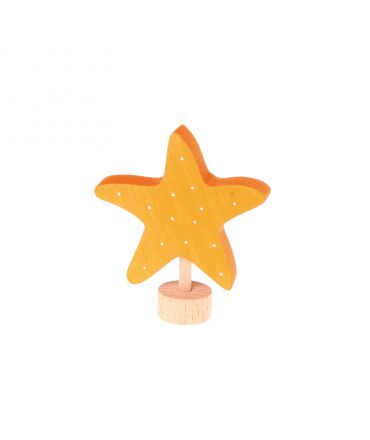Estrella de mar Figura Anillo de Cumpleaños Grimm's - Aúpa Organics