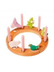 Pájaro Figura Anillo de Cumpleaños Grimm's - Aúpa Organics