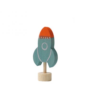 Cohete Figura Anillo de Cumpleaños Grimm's - Aúpa Organics