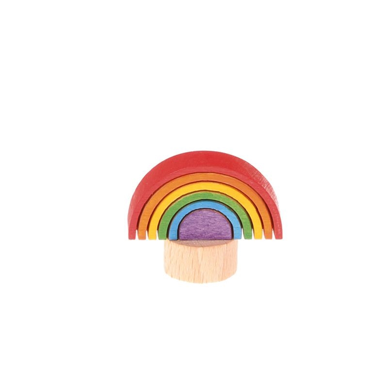 Arco Iris Figura Anillo de Cumpleaños Grimm's - Aúpa Organics