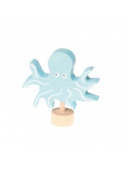 Pulpo Figura Anillo de Cumpleaños Grimm's - Aúpa Organics