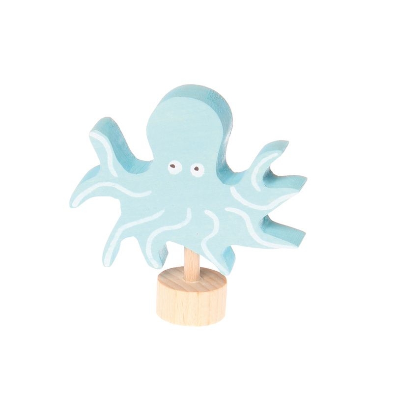 Pulpo Figura Anillo de Cumpleaños Grimm's - Aúpa Organics