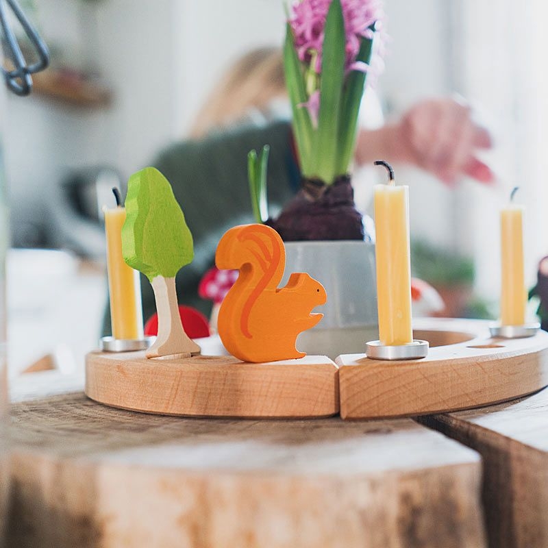 Molino de viento Figura Anillo de Cumpleaños Grimm's - Aúpa Organics