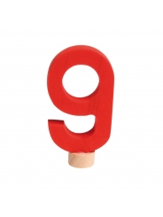 Número 9 Figura Anillo de Cumpleaños Grimm's - Aúpa Organics