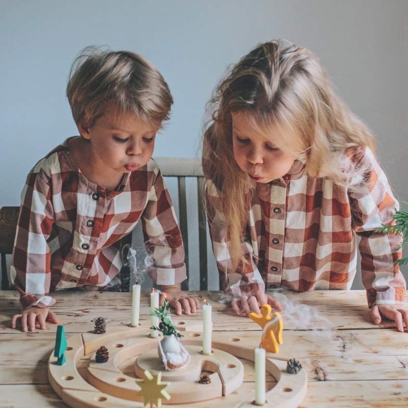 Número 7 Figura Anillo de Cumpleaños Grimm's - Aúpa Organics